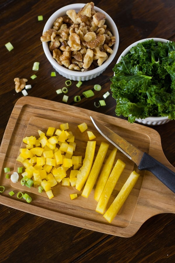 Ingredients for the salad recipe