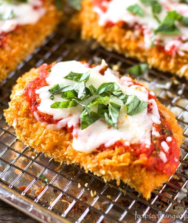 Oven Baked Chicken Parmesan