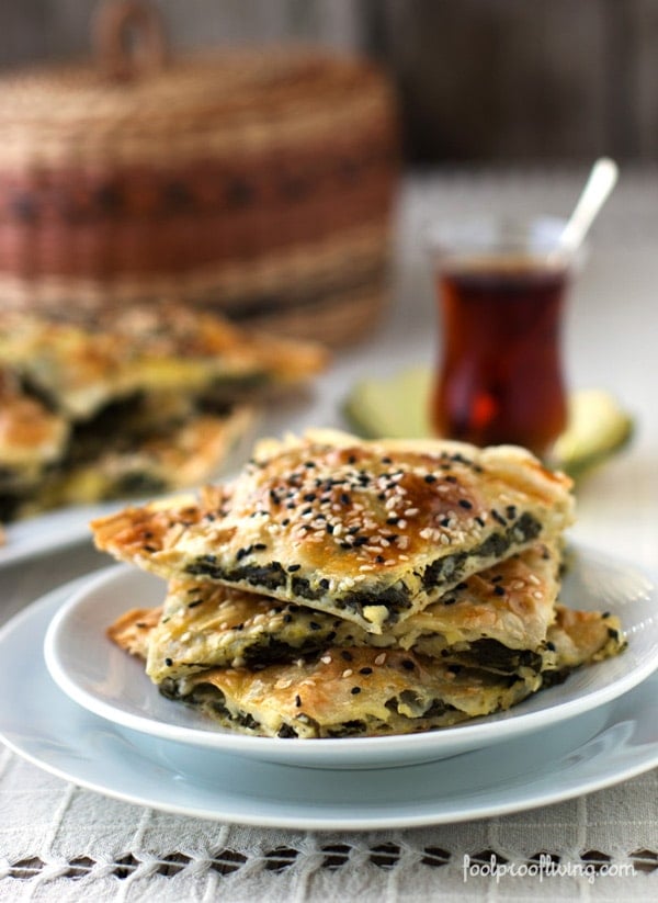 Spinach and Feta Cheese Börek - Foolproof Living