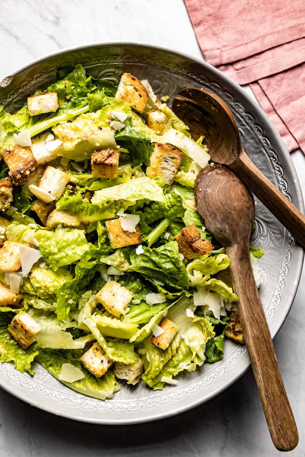 Classic Caesar Salad Recipe - Foolproof Living