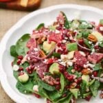 Baby Spinach Salad with Blood Oranges