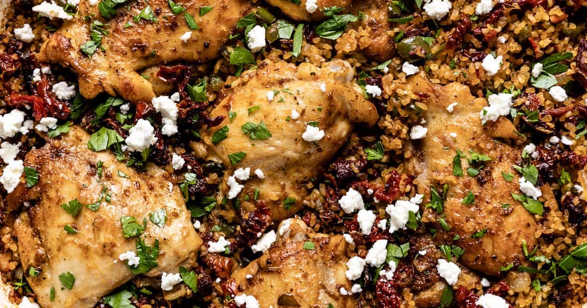 Chicken with Bulgur (One-Pot Recipe) - Foolproof Living