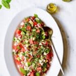 Watermelon Avocado Salad Recipe