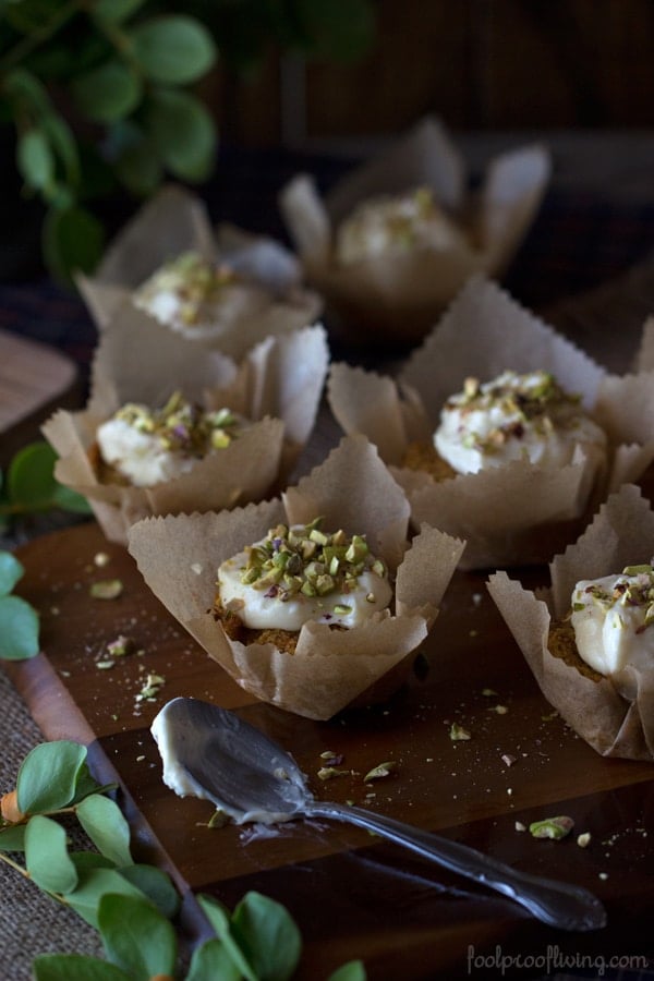 Carrot, Banana, and Coconut Cupcakes