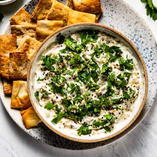 Eggplant Yogurt Recipe (Turkish Eggplant Dip) Foolproof Living