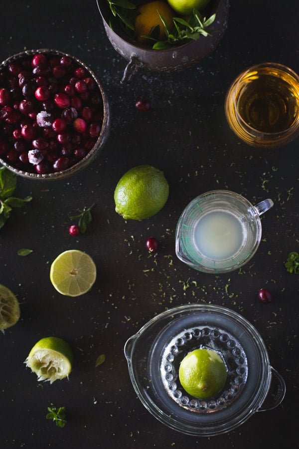 Ingredients for Rum Punch recipe