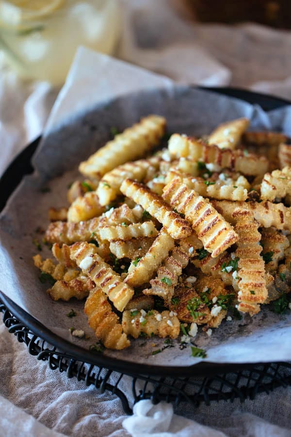 Oven-Baked Crispy Truffled Fries - Foolproof Living