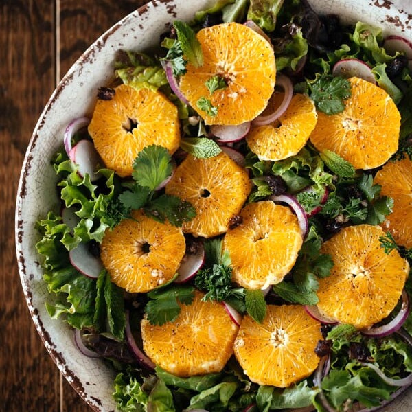 Ottolenghi's Orange and Date Salad