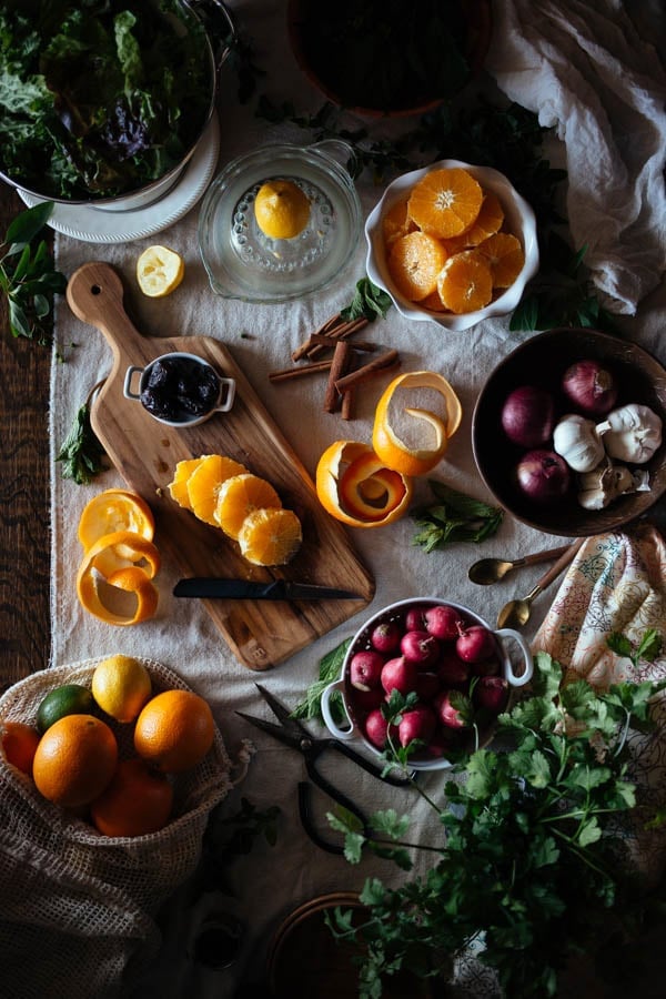 Ottolenghi's Orange and Date Salad