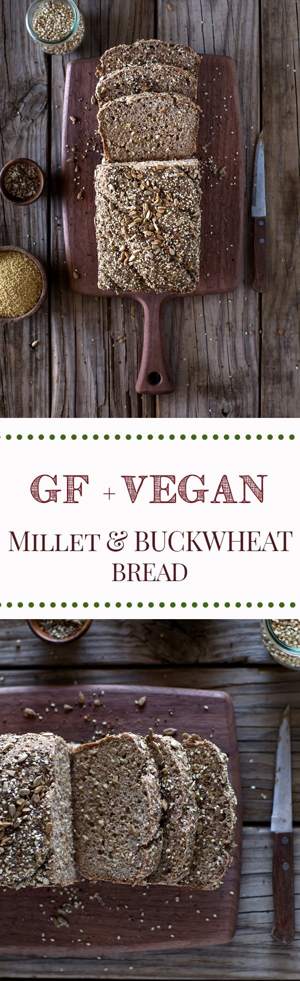 Millet and Buckwheat Bread