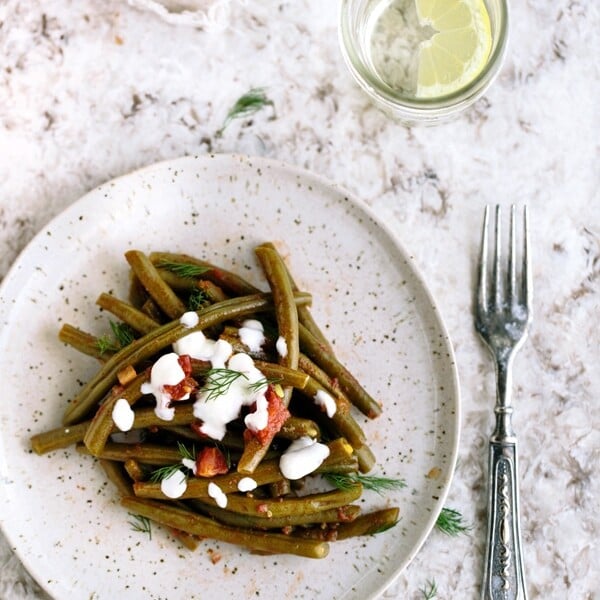 Mediterranean-Style Green Beans