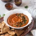 Roasted Red Pepper Walnut Dip