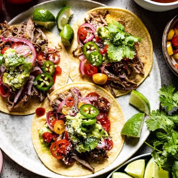 Slow Cooker Brisket Tacos Recipe - Foolproof Living