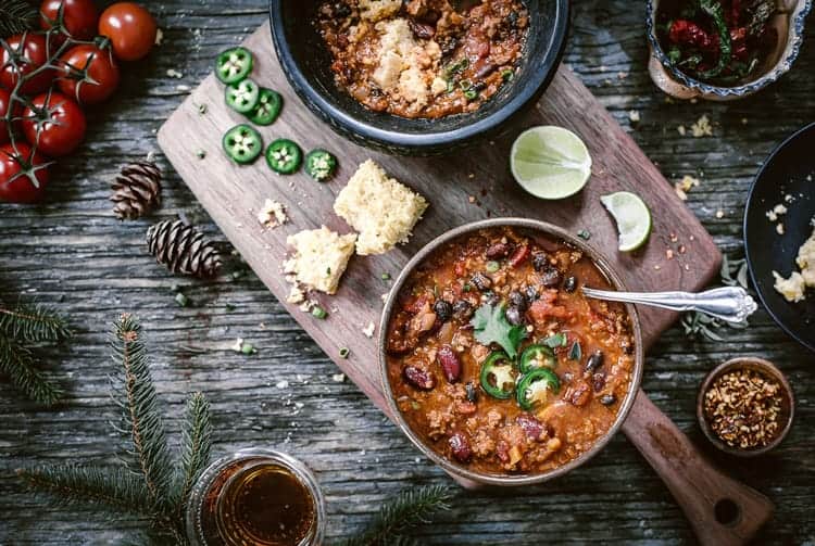 Healthy turkey chili recipe