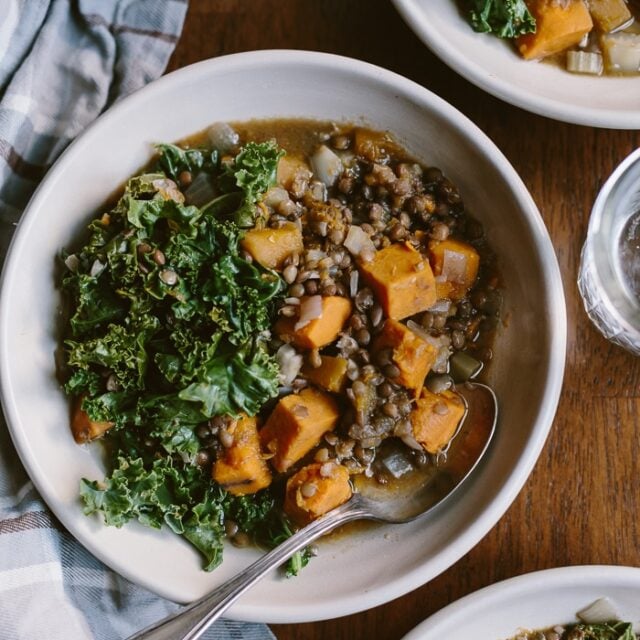 Slow Cooker Butternut Squash Lentil Stew Foolproof Living