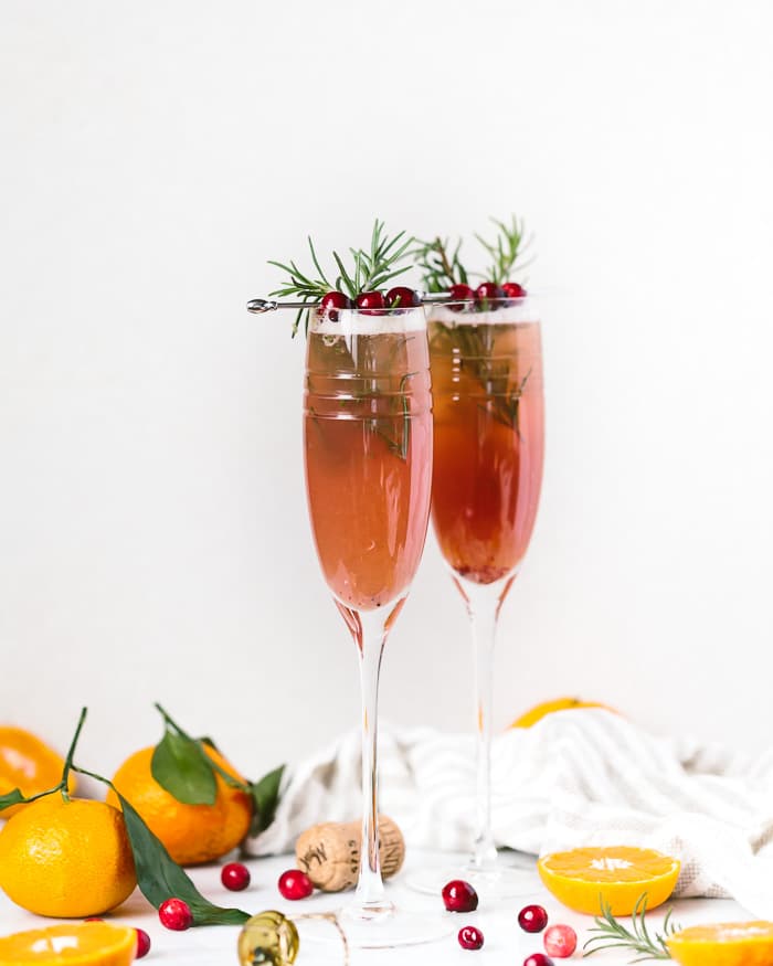 Clementine Cranberry Prosecco Cocktail Foolproof Living