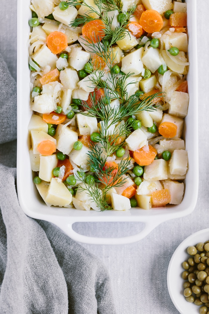 One-Pot Citrusy Winter Root Vegetables