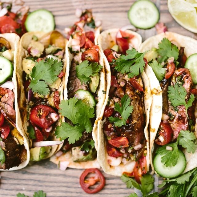 Grilled Flank Steak Tacos Foolproof Living