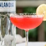 Raspberry Lemon Drop Martini: A refreshing cocktail recipe made with Finlandia vodka. #sponsored