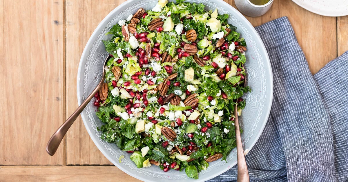 Brussels Sprout Kale Salad Recipe Foolproof Living