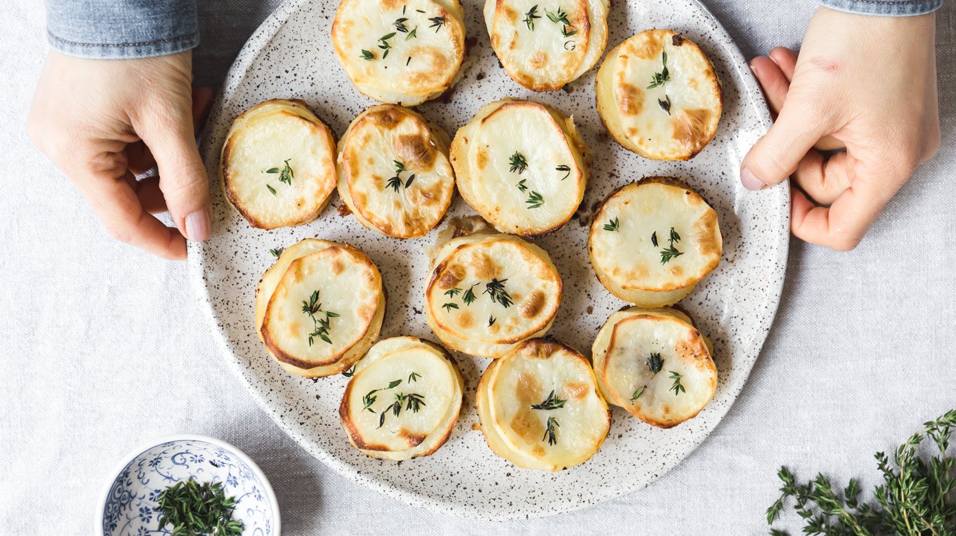 Muffin Tin Christmas Potatoes - My Kitchen Love