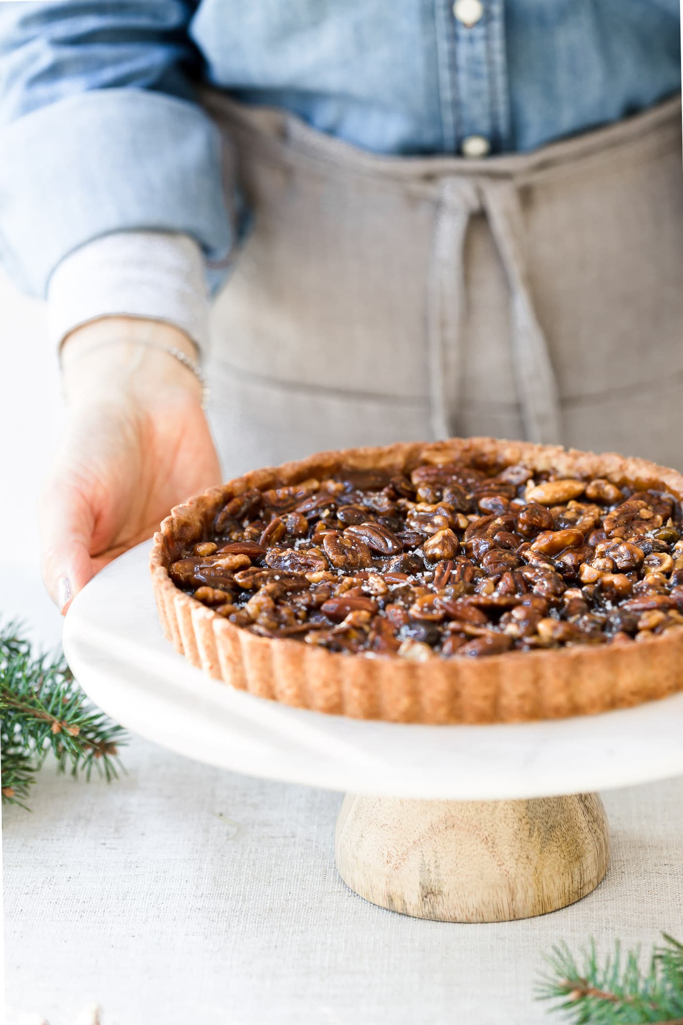 Caramel Nut Tart - Foolproof Living