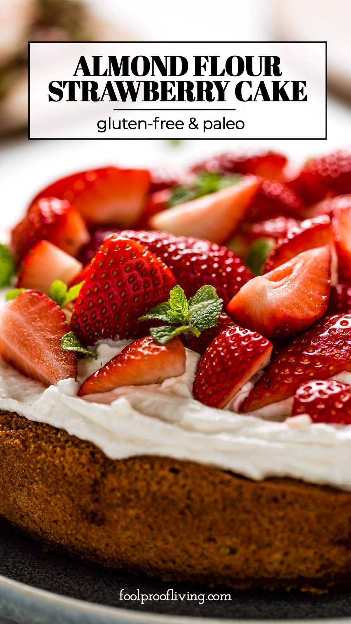 Almond Flour Strawberry Cake (Gluten Free & Paleo) - Foolproof Living