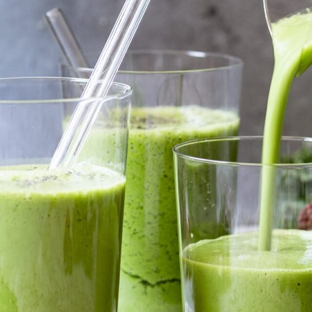 5 Ingredient Kale Pineapple Smoothie Foolproof Living