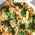 Chicken Stir Fry with Lo Mein Noodles