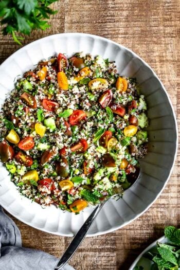 10+ Quinoa Salad Recipes - Easy, Healthy & GF - Foolproof Living