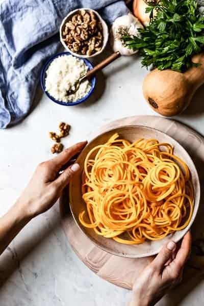 6-Ingredient Butternut Squash Noodles Recipe - Foolproof Living