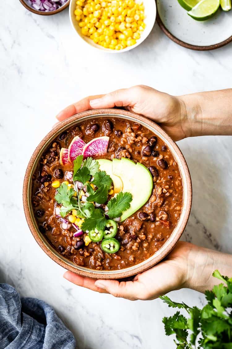 The Best Ever Vegan Chili Recipe Video Foolproof Living