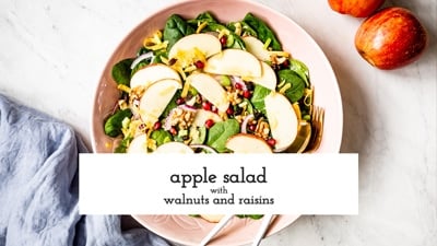 Apple Salad recipe video