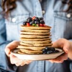 Almond Flour Pancakes Recipe Image
