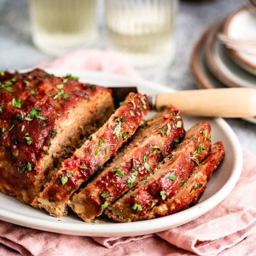 Turkey Meatloaf {Moist and Flavorful} - Kristine's Kitchen