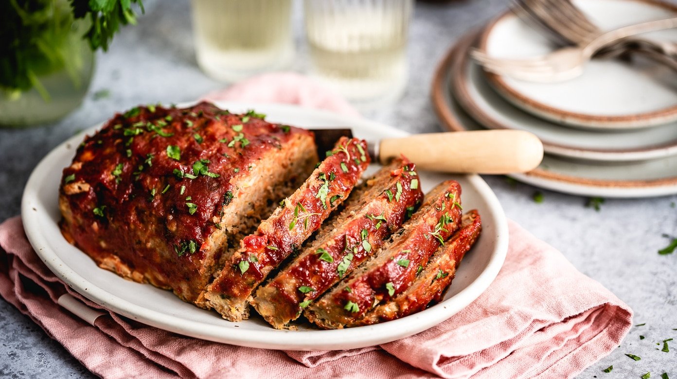 The Best Ground Turkey Meatloaf Recipe (VIDEO) - Foolproof ...