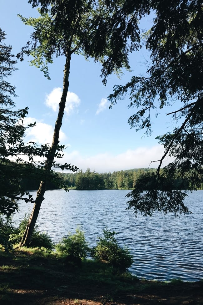 Lowell Lake in Vermont