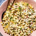 Mexican Street Corn Pasta Salad Recipe Image