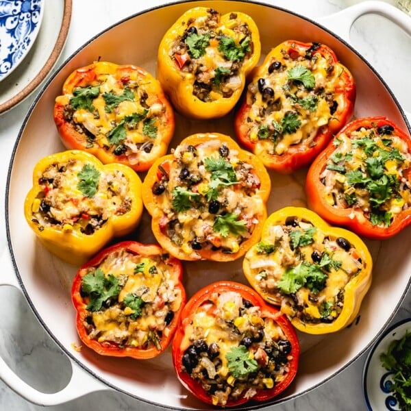 Mexican Stuffed Bell Peppers Recipe - Foolproof Living