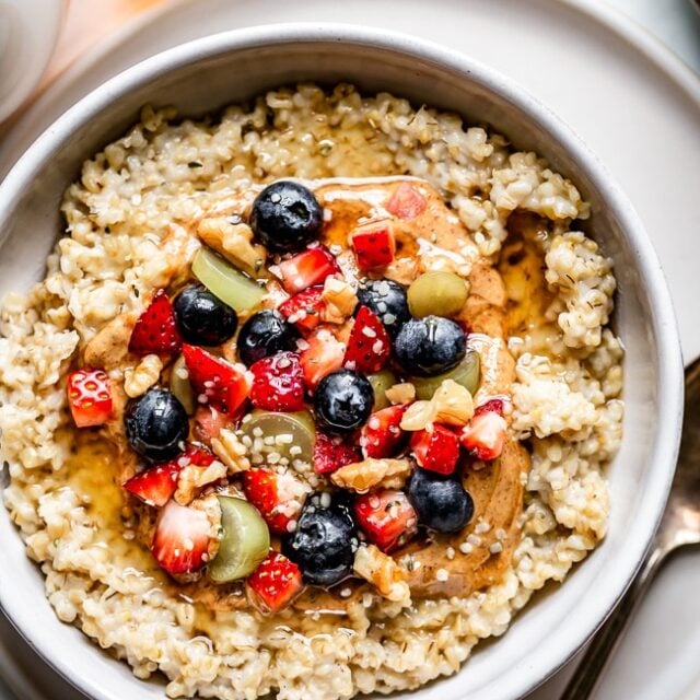 Pressure Cooker Steel Cut Oats (INSTANT POT Method) Foolproof Living