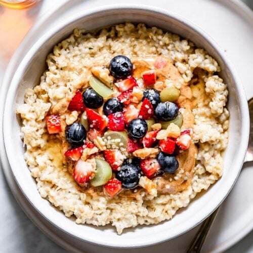 Steel Cut Oatmeal (Instant Pot and Slow Cooker Recipe)