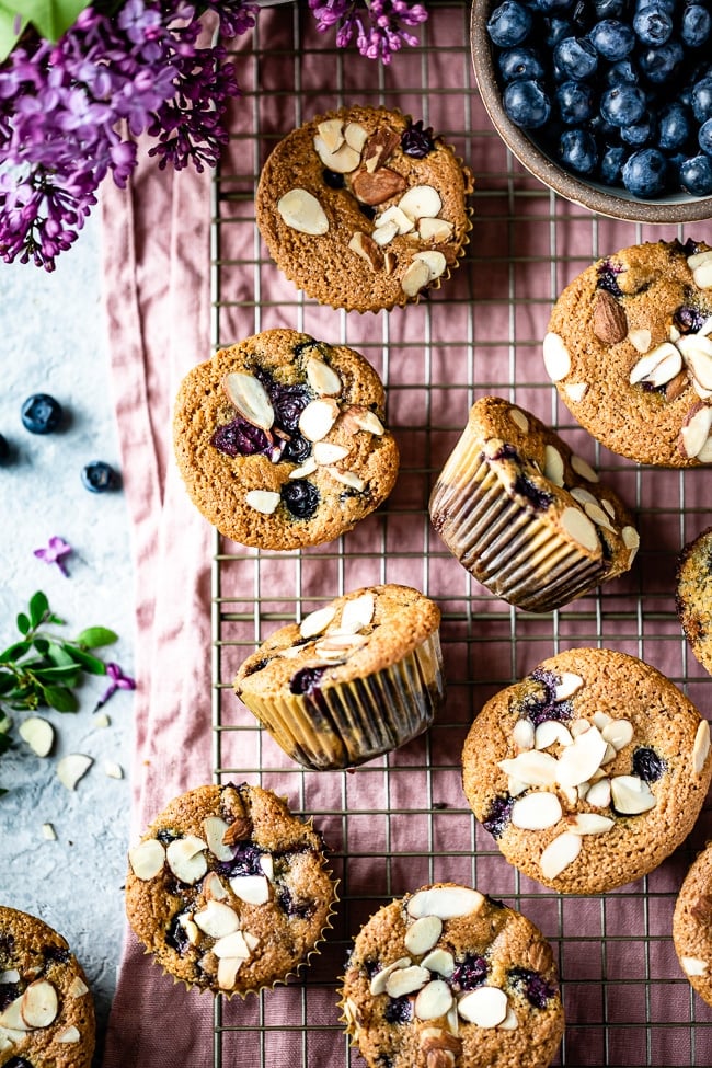 Gluten free blueberry muffins