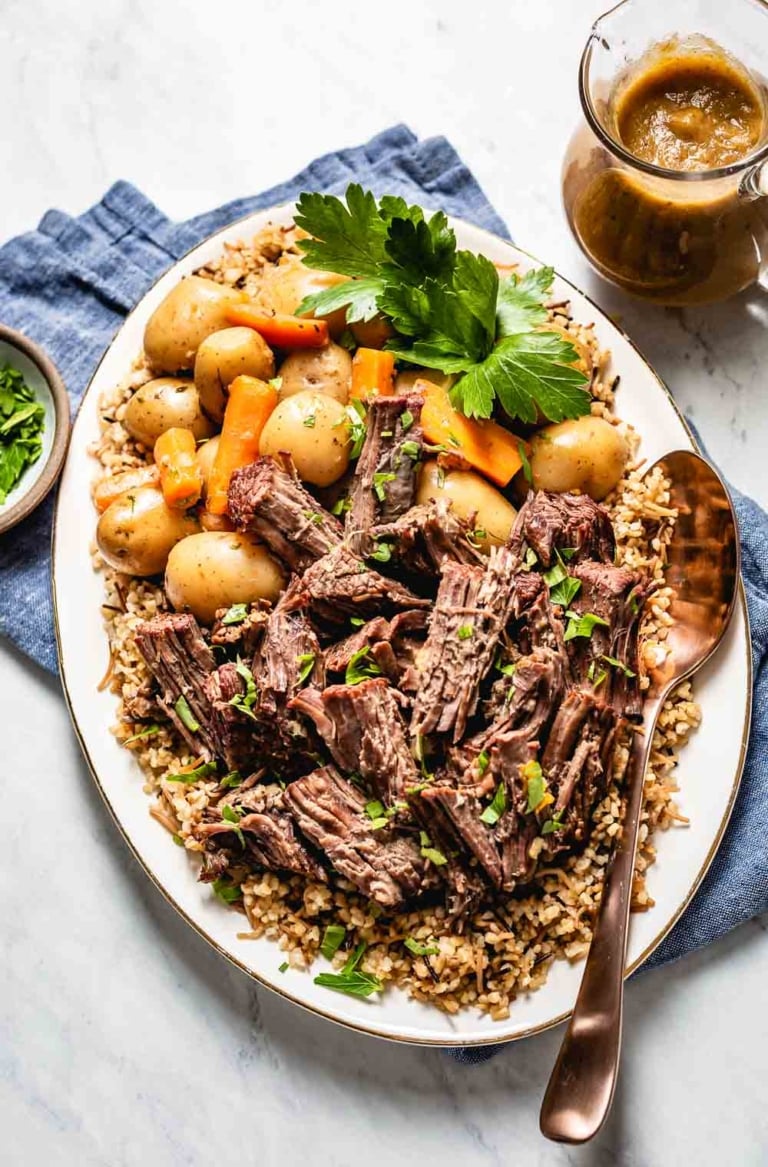 Pressure Cooker Pot Roast with Vegetables Foolproof Living