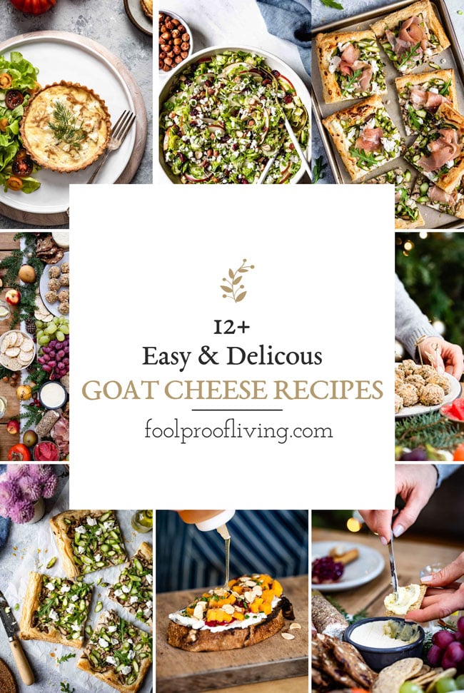 12+ Creamy and Tangy Goat Cheese Recipes