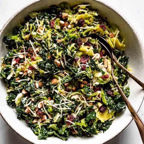 Kale Brussel Sprout Salad Recipe Foolproof Living