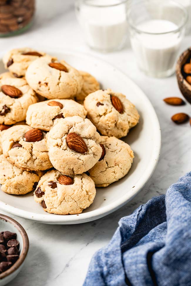 These almond flour cookies are a great way to use almond flour in your baking