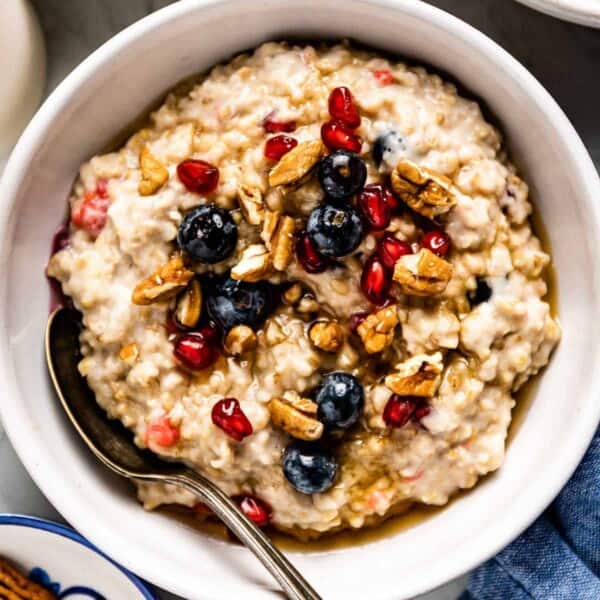 Slow Cooker Steel Cut Oats (Overnight Method) - Foolproof Living