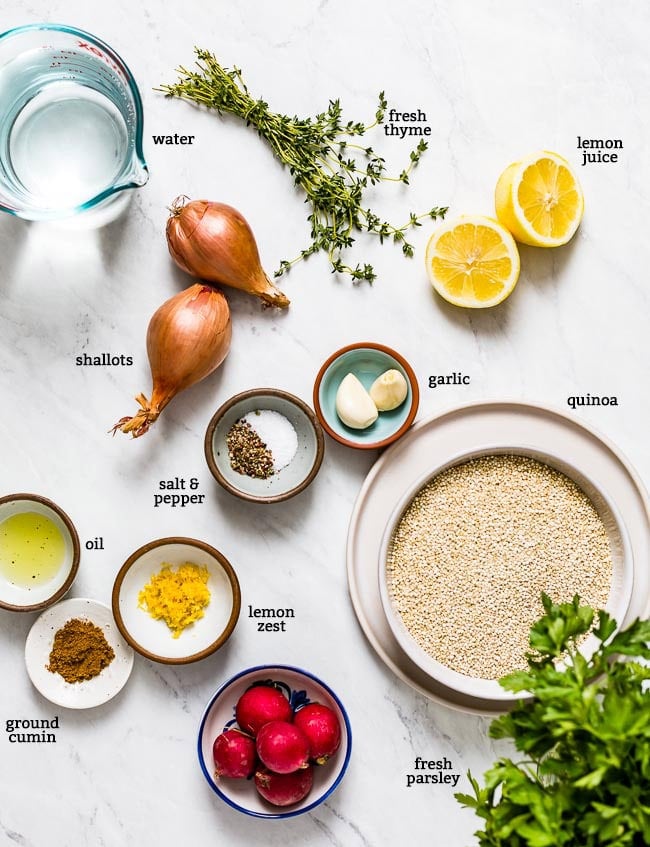 Ingredients for perfectly flavored recipe