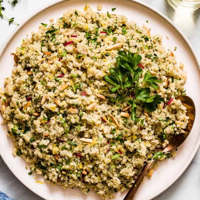 Herbed Lemon Quinoa Recipe (Ready in 25 min!) Foolproof Living