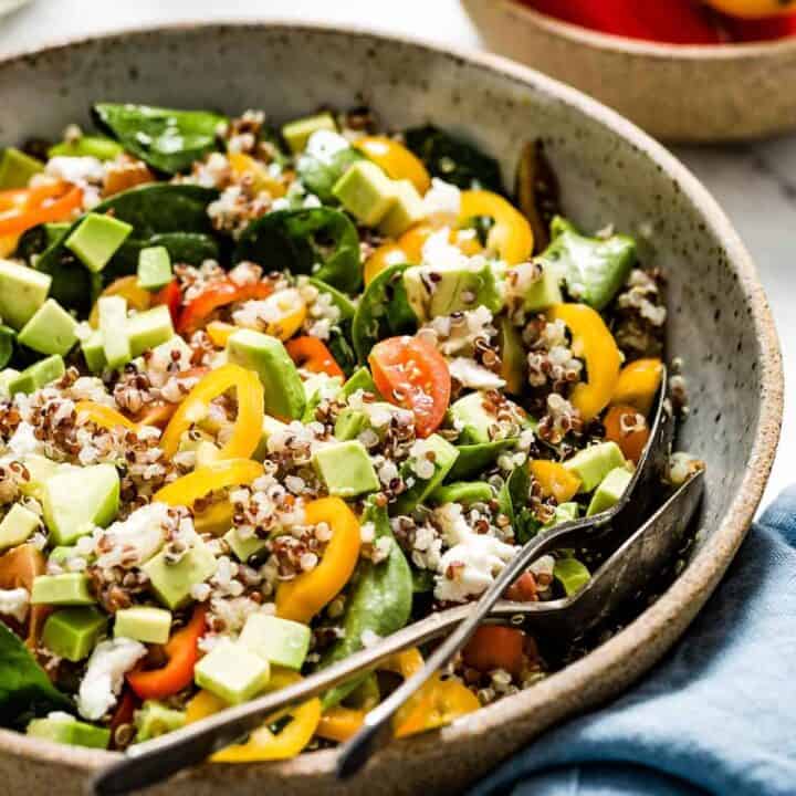 Quinoa Avocado Salad Recipe (Ready in 20 min!) - Foolproof Living